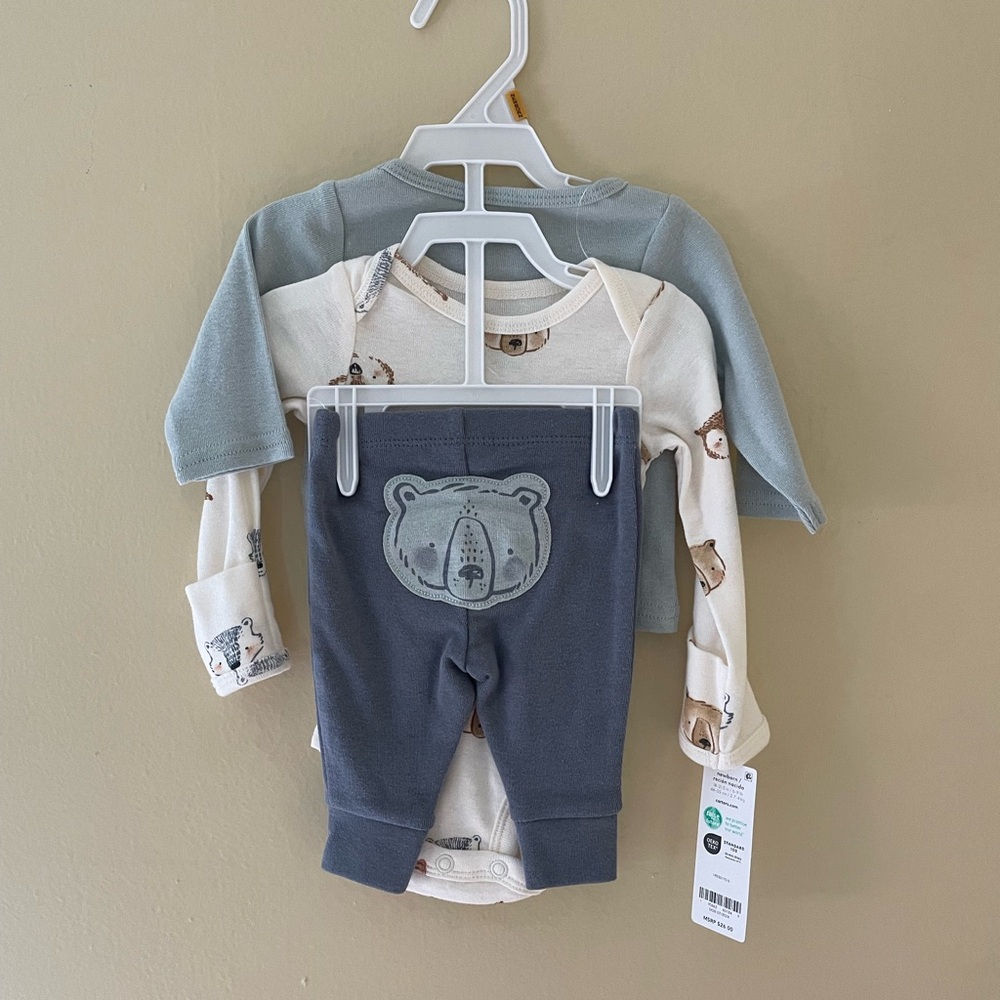 Carter's Forest Friends 3-piece set